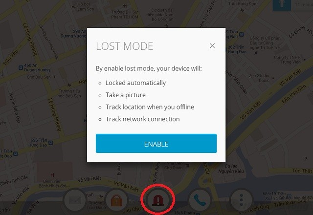 Droid Finder bớt lo khi điện thoại Android bị mất cắp ảnh 6