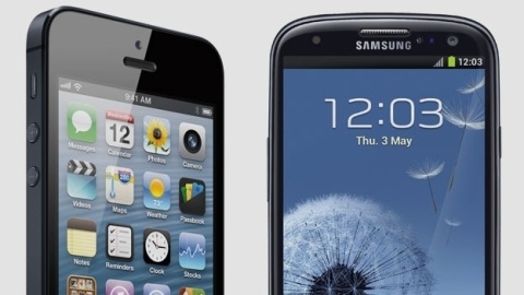 'Cân não' giữa iPhone 5 và Galaxy S3