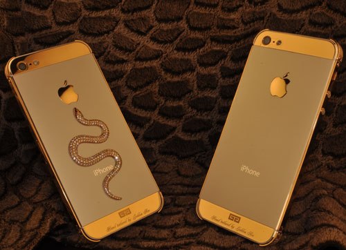 Chiêm ngưỡng iPhone 5 mạ vàng phiên bản rắn 5