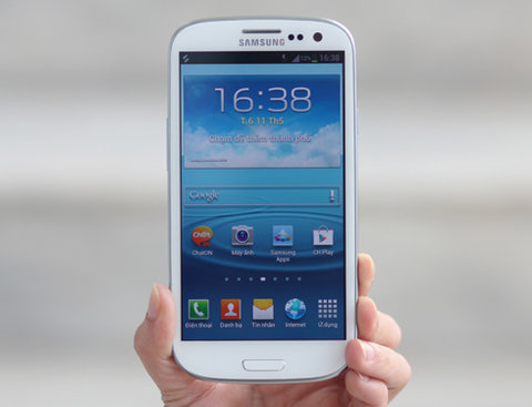 8 smartphone tiêu biểu cho xu hướng màn hình lớn Samsung Galaxt S3