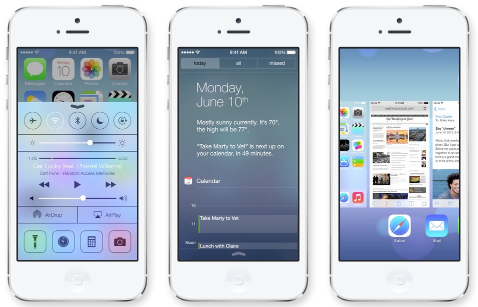 iOS 7 tiệp cận sự hoàn hảo - ảnh 1