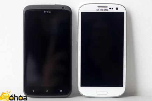 Phu kien iPhone - Galaxy S III đọ dáng cùng One X ở VN