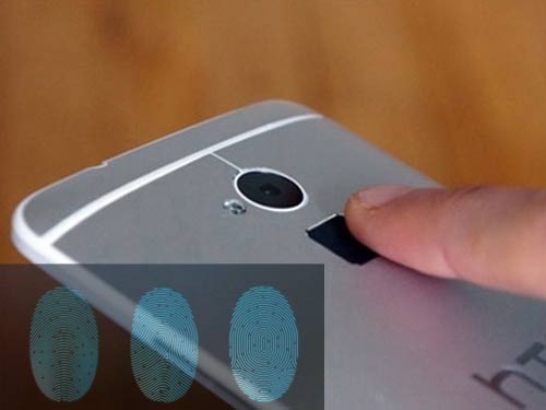 Phu kien iPhone - Dấu vân tay đã được HTC One Max tiến hành lưu