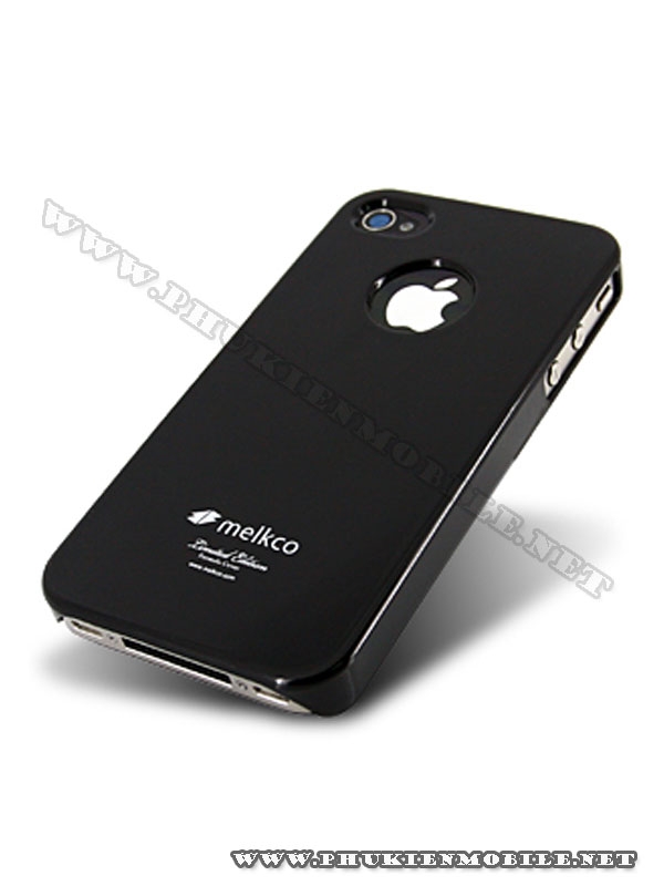 Ốp lưng iPhone 4 Melkco Formula Cover màu đen 2