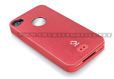 Ốp lưng iPhone 4 Capdase Alumor Metal Case (Đỏ) 1