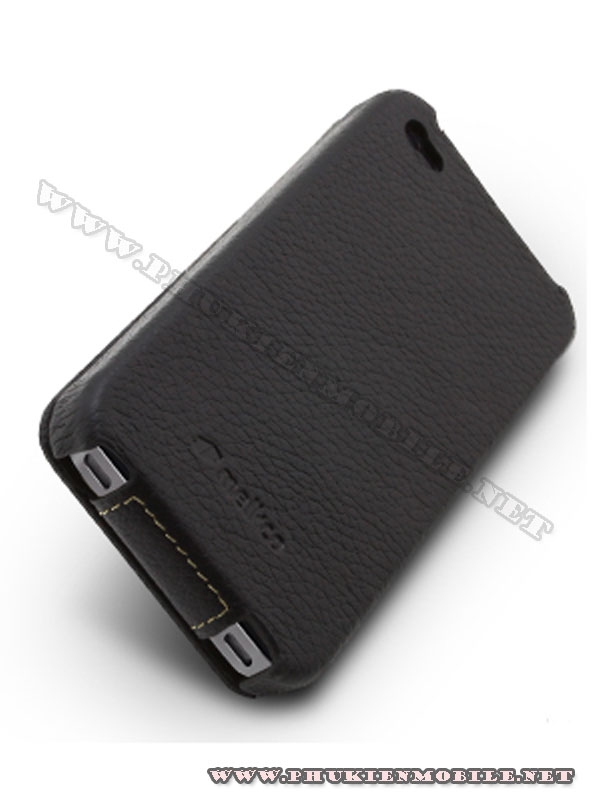 Bao da iPhone 4 Melkco Leather Case - Jacka Type (Đen) 4