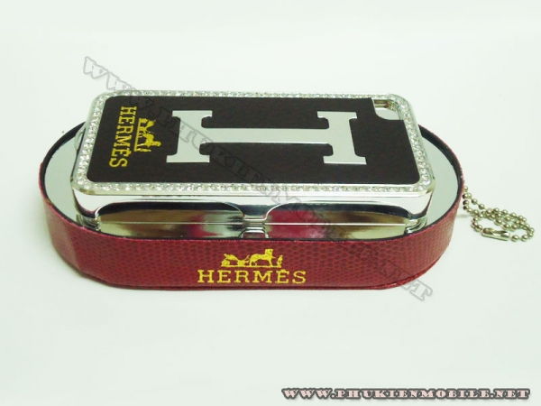 Ốp lưng iPhone 4 Hermes (Đen) 1