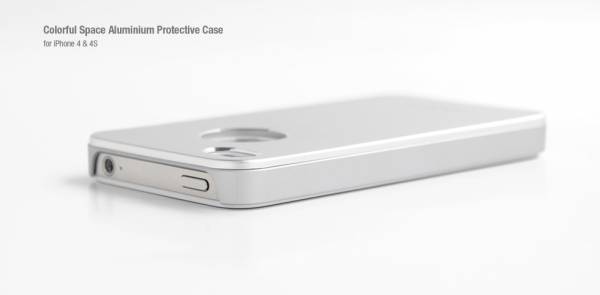 Ốp lưng iPhone 4 Hoco Color ful space aluminium 4