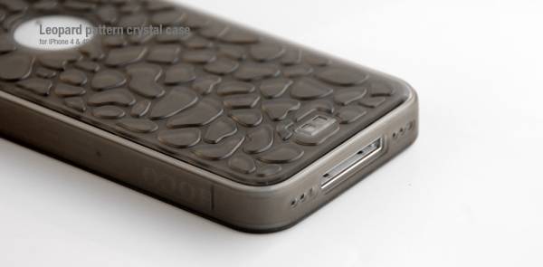 Ốp lưng iPhone 4 Hoco Leopard pattern crystal case 6