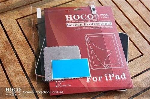 Miếng dán màn hình chống vân cho iPad 2 Hoco 1