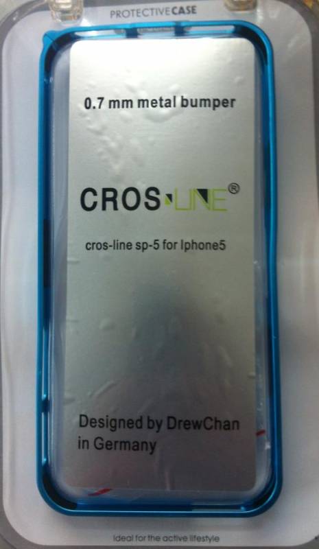 Ốp viền iPhone 5 Cross Line siêu mỏng 5