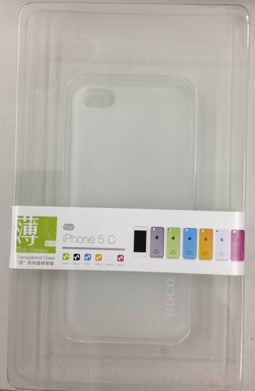 Ốp lưng iphone 5C Hoco trong suốt 1