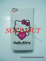 Bao da iPhone 4 Hello Kitty (Trắng)