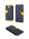 Bao da , ốp lưng - Bao da Samsung Galaxy Note 3 N9000 Baseus Faith Leather Case